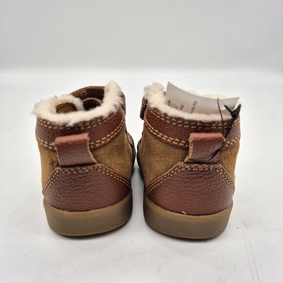 UGG Baby Rennon  II Strappy Boots 0 - 1 Months  Chestnut (89) - Picture 4 of 7